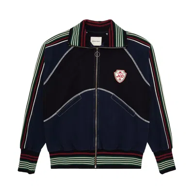 Pre-owned Nicholas Daley Track Top 'black/navy' | Men's Size L