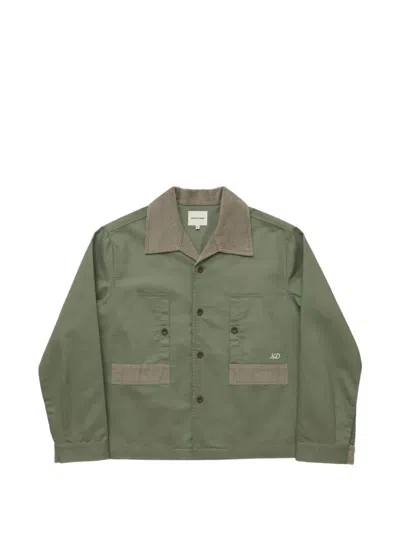 Nicholas Daley Work Shirt Jacket In Green