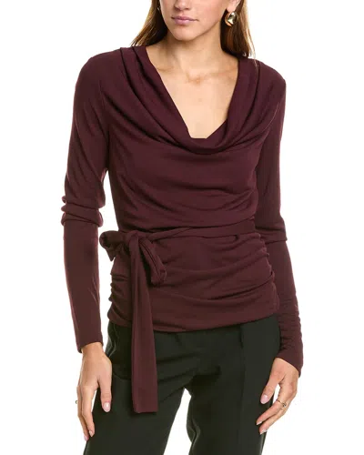 NICHOLAS NICHOLAS DEMITRIA SCARF COWL NECK TOP