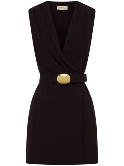 Nicholas Dorsie Dress In Black