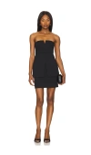 Nicholas Elina Mini Dress In Black