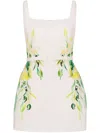 Nicholas Elissa Mini Dress In White