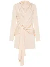 Nicholas Ellara Mini Dress In Neutrals