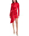 Nicholas Ellara Mini Dress In Red