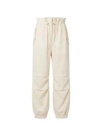 Nicholas Ellevine Paperbag Trousers In Neutral