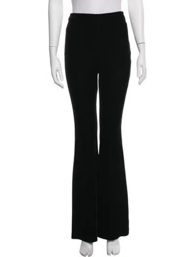 Pre-owned Nicholas Flared Pants In Black