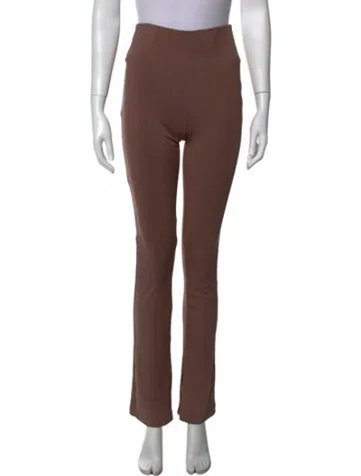 Pre-owned Nicholas Flared Pants W/ Tags In Brown