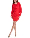 Nicholas Hilda Shift Dress In Red