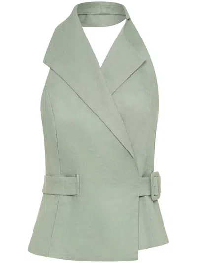 Nicholas Isabeau Top In Green