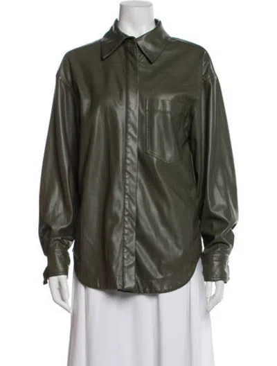 Pre-owned Nicholas Jacket In Green
