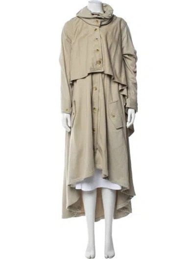 Pre-owned Nicholas K Coat In Neutrals
