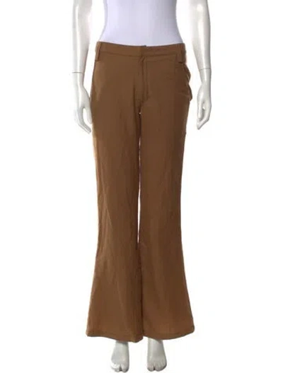 Pre-owned Nicholas K Flared Pants W/ Tags In Brown