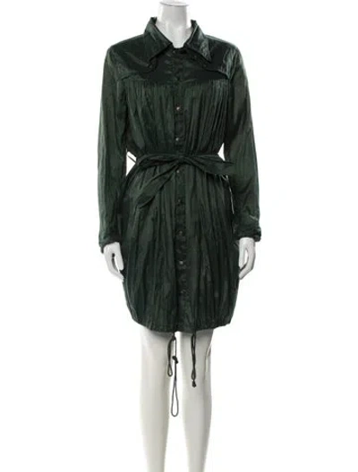 Pre-owned Nicholas K Knee-length Dress In Green
