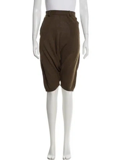 Pre-owned Nicholas K Knee-length Shorts In Brown