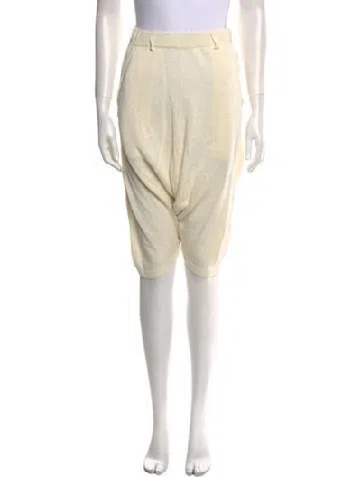 Pre-owned Nicholas K Knee-length Shorts In Neutral