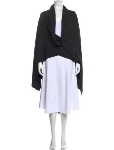 Pre-owned Nicholas K Linen Cowl Neck Top W/ Tags In Black