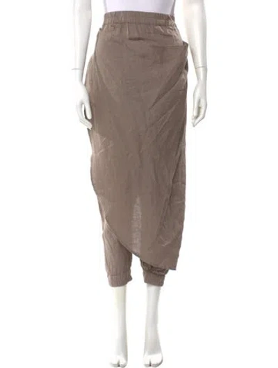 Pre-owned Nicholas K Linen Skinny Leg Pants W/ Tags In Neutral