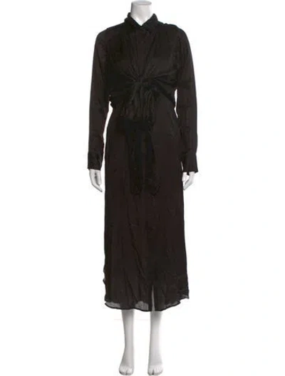 Pre-owned Nicholas K Long Dress In Black