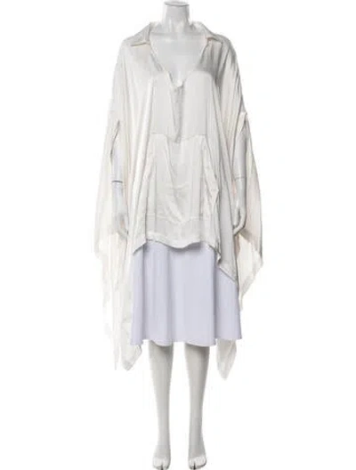 Pre-owned Nicholas K Long Sleeve Top In Multicolor