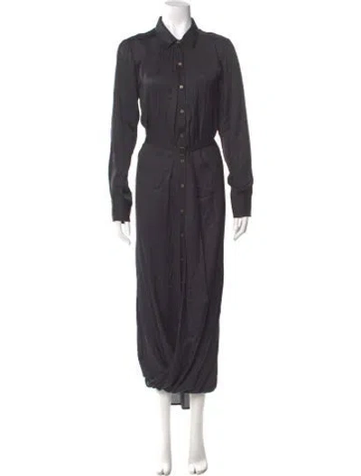 Pre-owned Nicholas K Midi Length Dress In Black