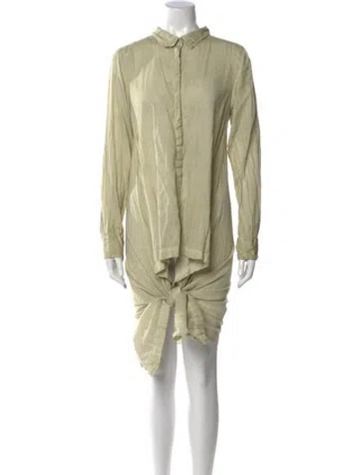 Pre-owned Nicholas K Midi Length Dress In Green