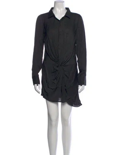 Pre-owned Nicholas K Mini Dress In Black