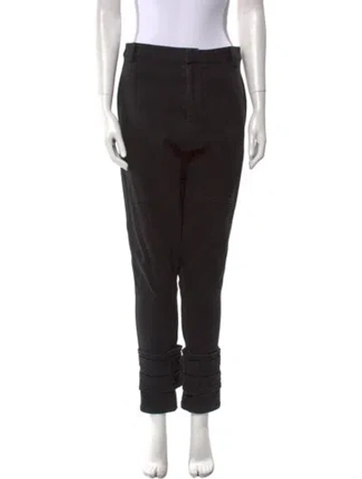 Pre-owned Nicholas K Skinny Leg Pants In Black