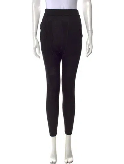 Pre-owned Nicholas K Skinny Leg Pants In Black