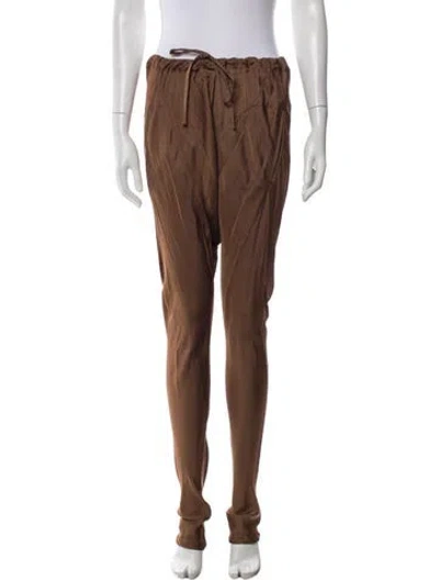 Pre-owned Nicholas K Skinny Leg Pants In Brown