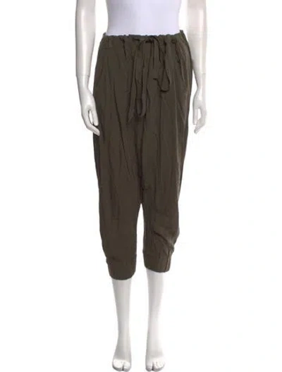 Pre-owned Nicholas K Skinny Leg Pants In Green