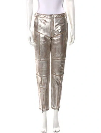 Pre-owned Nicholas K Straight Leg Pants In Multi