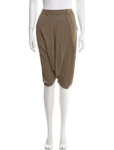 Pre-owned Nicholas K Sweatpants In Brown