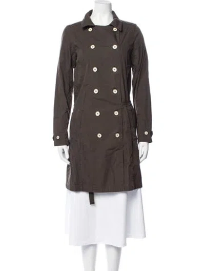 Pre-owned Nicholas K Trench Coat In Brown