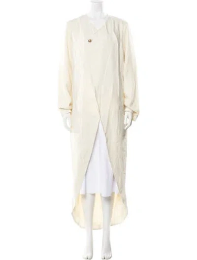 Pre-owned Nicholas K Vest In Neutral