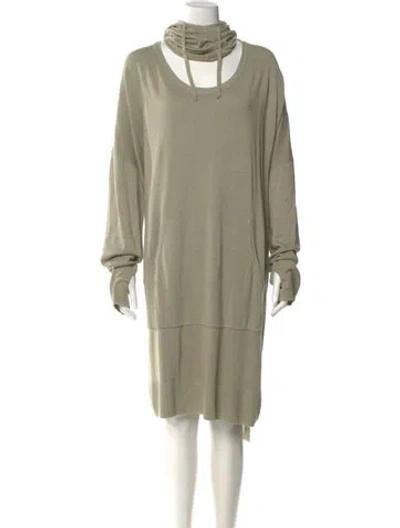 Pre-owned Nicholas K Vintage Cowl Neck Sweater W/ Tags In Green