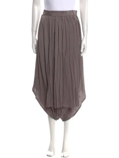 Pre-owned Nicholas K Wide Leg Pants In Brown