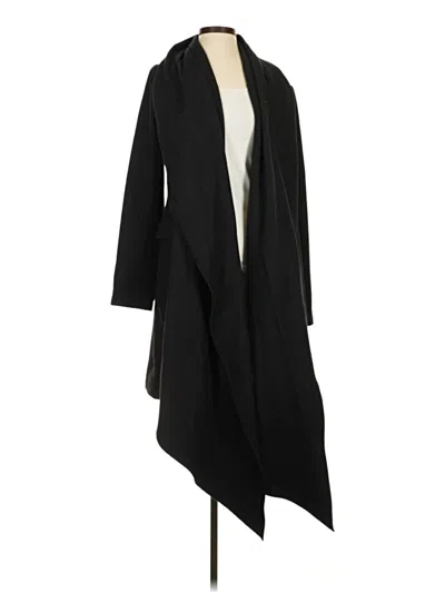 Pre-owned Nicholas K Wool Coat In Black