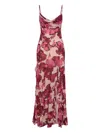 Nicholas Kamila Floral-print Ruffled Maxi Dress In Multi
