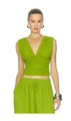 Nicholas Karis Top In Green