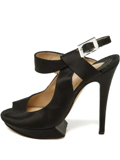 Pre-owned Nicholas Kirkwood 120mm Buckled Platform Sandals