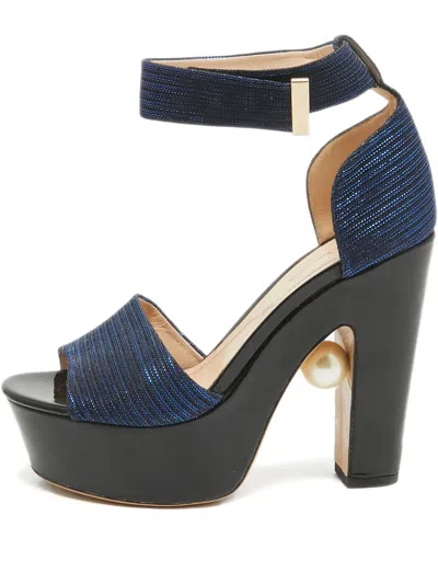 Pre-owned Nicholas Kirkwood 2024 130mm Maya Sandals