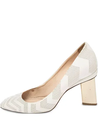 Pre-owned Nicholas Kirkwood 70mm Block-heel Pumps