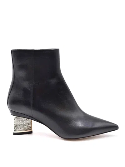 Nicholas Kirkwood Botines - Negro