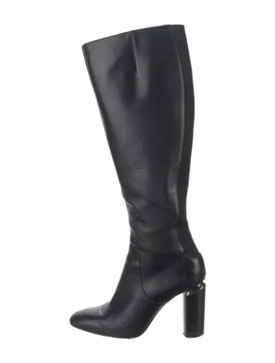 Pre-owned Nicholas Kirkwood Leather Boots In Black
