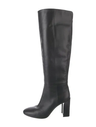 Pre-owned Nicholas Kirkwood Leather Boots In Black