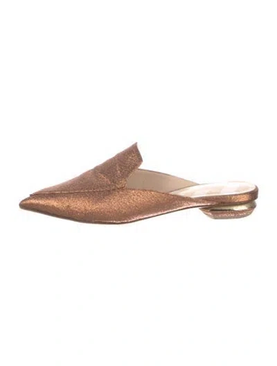 Pre-owned Nicholas Kirkwood Leather Mules