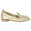 Nicholas Kirkwood Pointed Ballet Flats In Gold Leather In Gold
