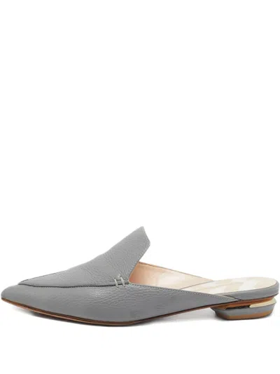 Pre-owned Nicholas Kirkwood Pointed Toe Low Heel Mules