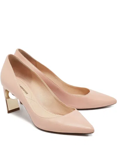 Pre-owned Nicholas Kirkwood  100mm Curvaceous Pumps In Pink