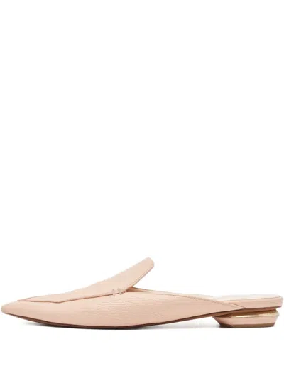 Pre-owned Nicholas Kirkwood  Leather Mules In Pink